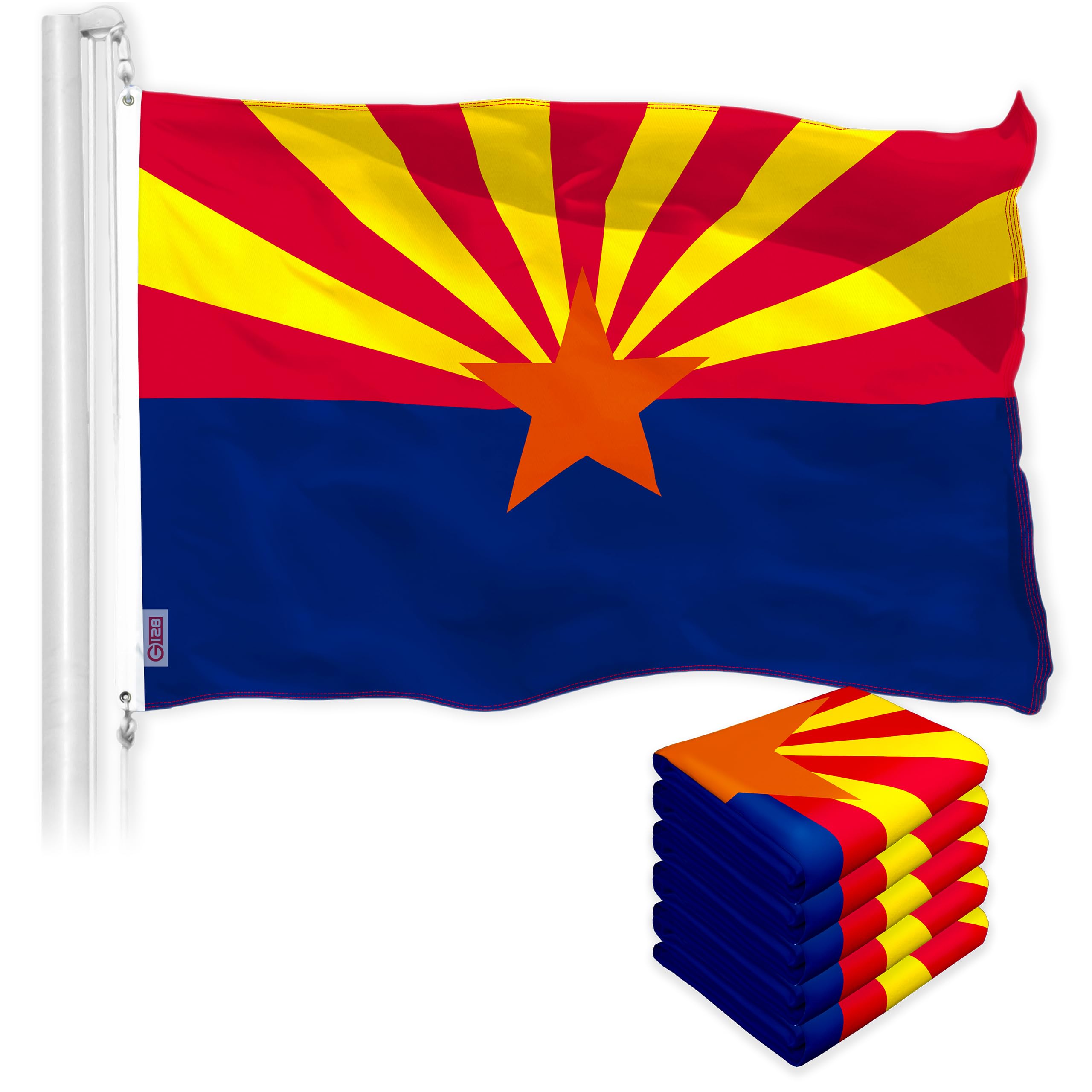 ⭐*y様 ARIZONA FREEDOM Amazon.com: G128 5 Pack: Arizona State Flag | 3x5 Ft